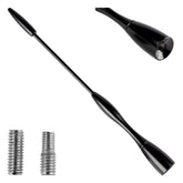 Aluminiowa antena samochodowa 16 cm z adapterem 5/6 mm