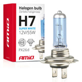 Żarówka halogenowa H7 Super White z filtrem UV
