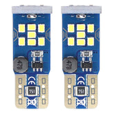 Biała żarówka LED T10 W5W z 21 diodami SMD i CANBUS