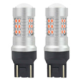 Czerwona żarówka LED T20 7443 WR21/5W
