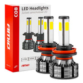 Żarówki LED H8 H9 H11 COB