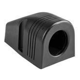 Czarna zewnętrzna obudowa montażowa z otworem 30 mm