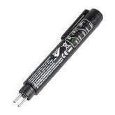 Czarny tester płynu hamulcowego z pięcioma diodami LED