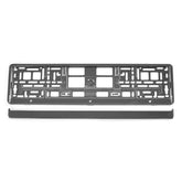 Ramka tablicy rejestracyjnej z tworzywa w kolorze grafit metallic