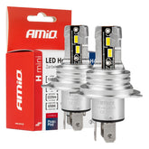 Żarówki LED H4/H19 z białym światłem 6500K