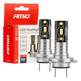 Żarówki LED H7/H18 z diodami CSP
