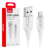 USB-A til Lightning-kabel på 100 cm