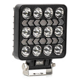 Lampa robocza LED AWL75 z białym światłem roboczym i żółtym światłem ostrzegawczym