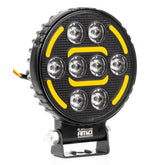 Lampa robocza AWL80 z białym światłem roboczym i żółtym światłem ostrzegawczym