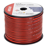 CCA-højttalerkabel 2 x 0,5 mm² på 100 meters rulle
