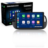 Fiat 500 07-15 - Radio 9" z Apple CarPlay i Android Auto