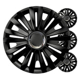Versaco Royal hjulkapsler 15 tommer i sort, sæt med 4