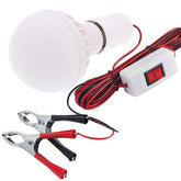 Lampa robocza LED 12V z zaciskami krokodylkowymi od CARMOTION