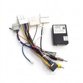 Przewód do radia z modułem CANBUS do Nissan – 16-pin, z adapterem FM i RCA