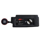 Honda Accord 8. Generation 2008-2013 ładowarka samochodowa USB-C z szybkim ładowaniem i rozdzielacz 12V do gniazda zapalniczki