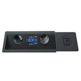 VW Passat & Arteon 2016-2019 szybka ładowarka USB-C i rozdzielacz 12V do gniazda zapalniczki