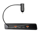 Audi Q5 / Q5 Sportback 2018-2024 hub USB-C i adapter szybkiego ładowania – rozdzielacz QC3.0