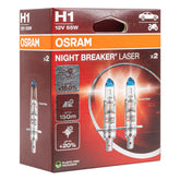 Żarówki halogenowe Osram H1 Night Breaker Unlimited 12 V 55 W, 2 szt.