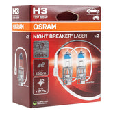 Osram H3 NIGHT BREAKER LASER żarówka halogenowa 12 V 55 W