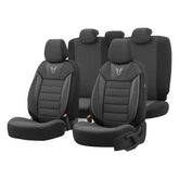 Pokrowce samochodowe OTOM TORO 902 w czarno-dymionym wzorze