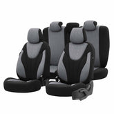 Pokrowce samochodowe OTOM RUBY 1202 w kolorze szaro-czarnym