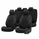 Czarne pokrowce samochodowe OTOM TEMPO 1501