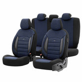 Niebieskie pokrowce samochodowe OTOM Sport Plus 104
