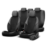 Pokrowce samochodowe OTOM Advanced 204 Black Babyface 3-Zip