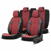 Czerwone pokrowce samochodowe OTOM Throne 103