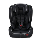 Fotelik samochodowy Carkids i-Size Jessie 76-150 cm Isofix czarny/biały