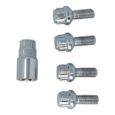 Zabezpieczające śruby do kół Carpoint M12x1,5x26 mm, łeb kulisty C