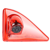 Kamera cofania do Nissan NV400 / Opel Movano / Renault Master (2010–2016) ze zintegrowanym światłem stop i kątem widzenia 140°.