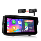 6,86” ekran motocyklowy z CarPlay, Android Auto, AirPlay i TPMS