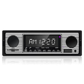 1 DIN radio samochodowe z Bluetooth, USB i retro designem – odtwarzacz MP3