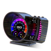 Wyświetlacz Head-Up Display (HUD) 3,5" do samochodu – cyfrowy prędkościomierz z OBD2