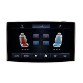 Audi A8 D3 (2005–2010) – cyfrowy panel klimatyzacji z wyświetlaczem LCD