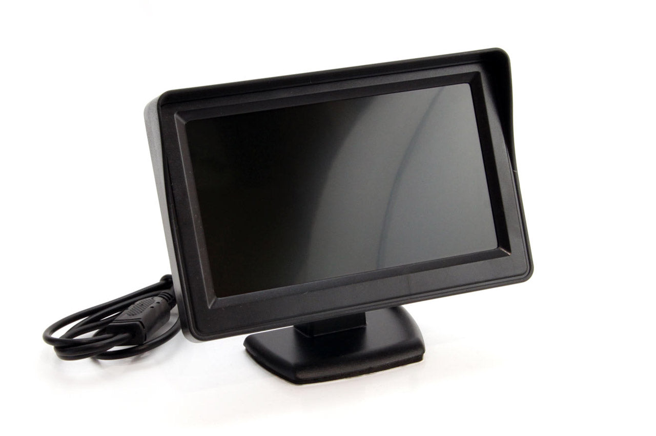 TFT-display med RCA-videoindgange til parkeringssensorer