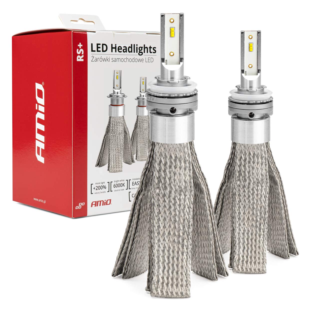 LED-pærer RS+ til H8, H9 og H11