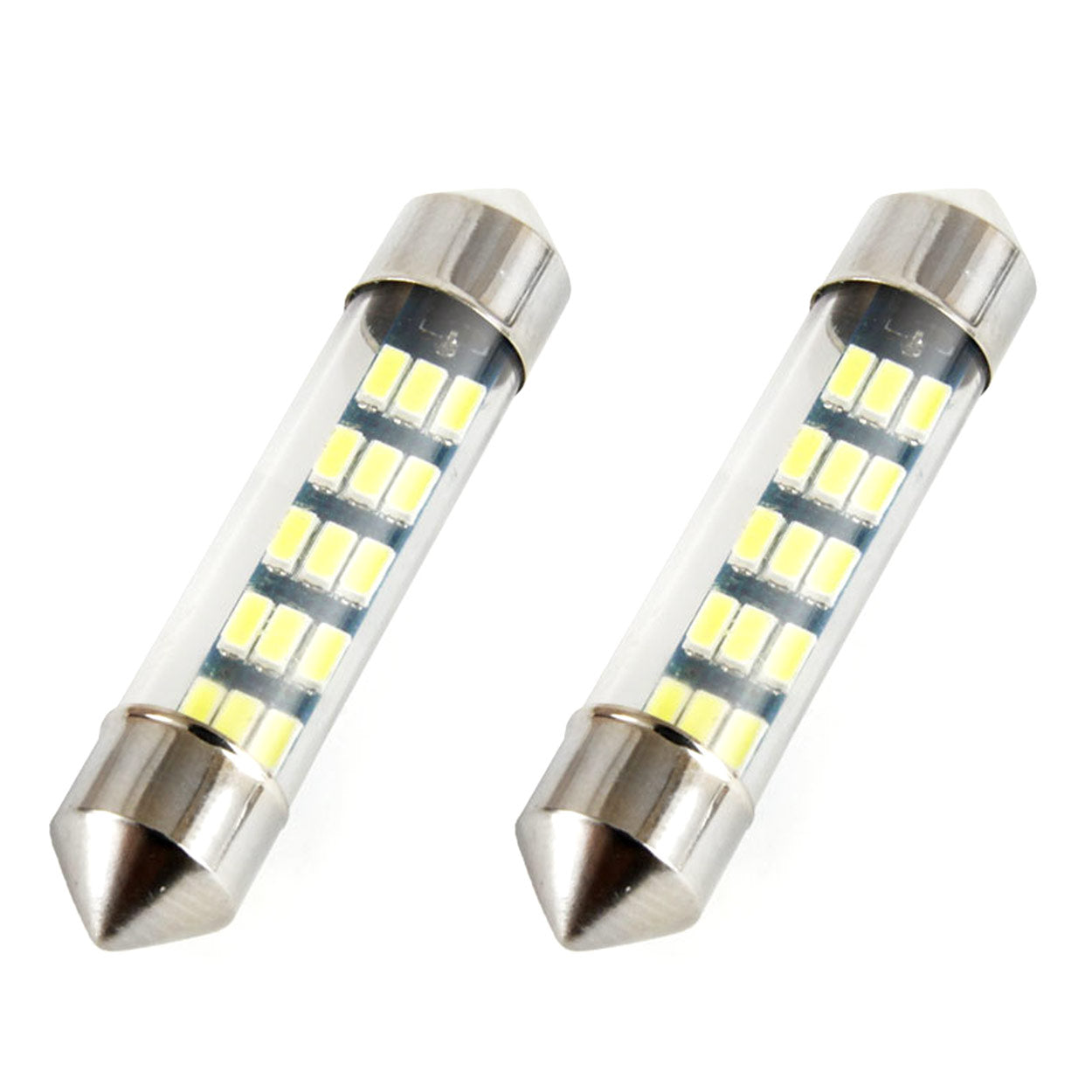 Żarówka LED festoon 12 V z kryształową osłoną