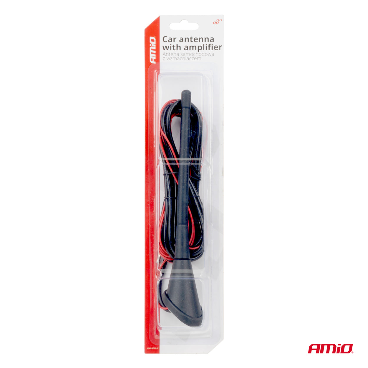 Antena samochodowa AM/FM ANT04 z przewodem 3 m