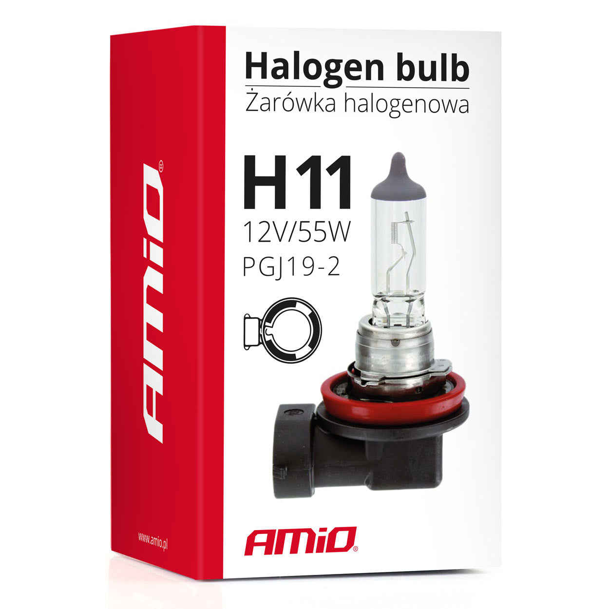 Żarówka halogenowa H11 12 V 55 W
