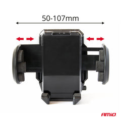 Uchwyt na telefon HOLD-03 z mocowaniem do szyby