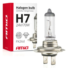 Żarówka halogenowa H7 24V 70W z filtrem UV