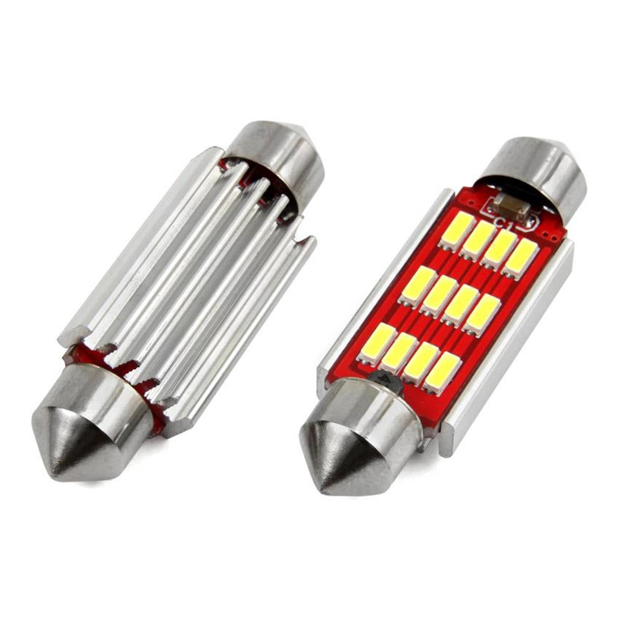 Żarówka LED CANBUS typu festoon z 12 diodami LED