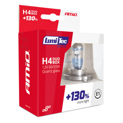 Zestaw dwóch żarówek halogenowych H4 LumiTec Limited