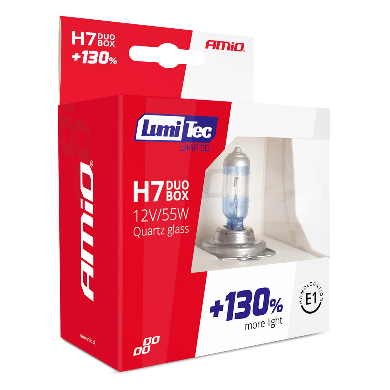 Żarówki halogenowe LumiTec Limited H7 z filtrem UV