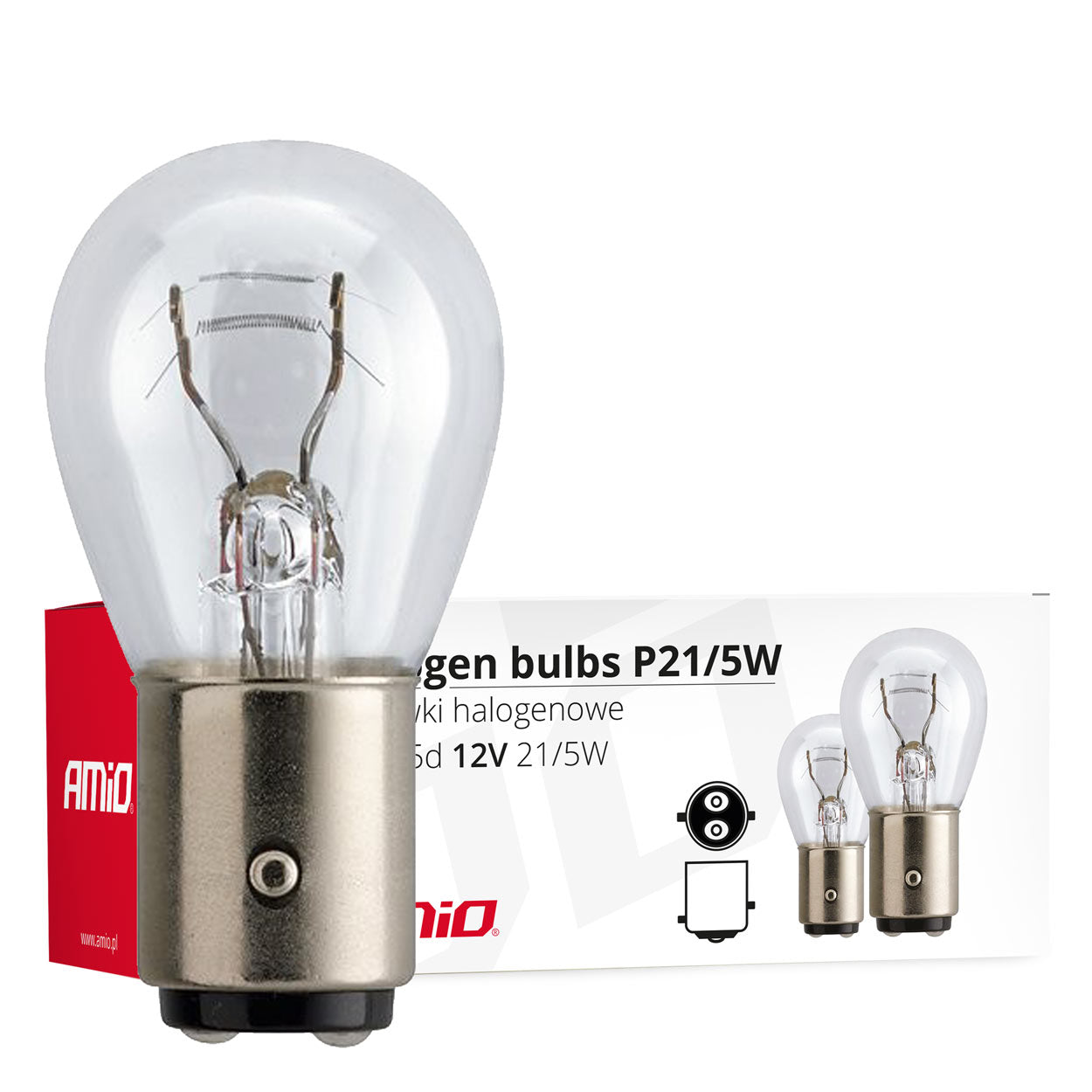 Żarówki halogenowe P21/5W BAY15D 12 V 21/5 W