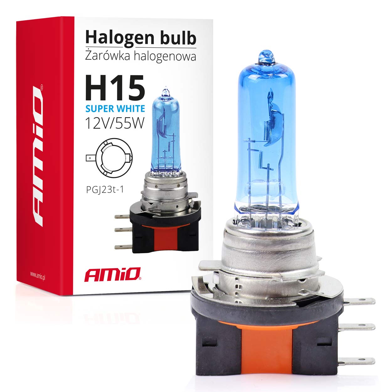 Żarówka halogenowa H15 Super White