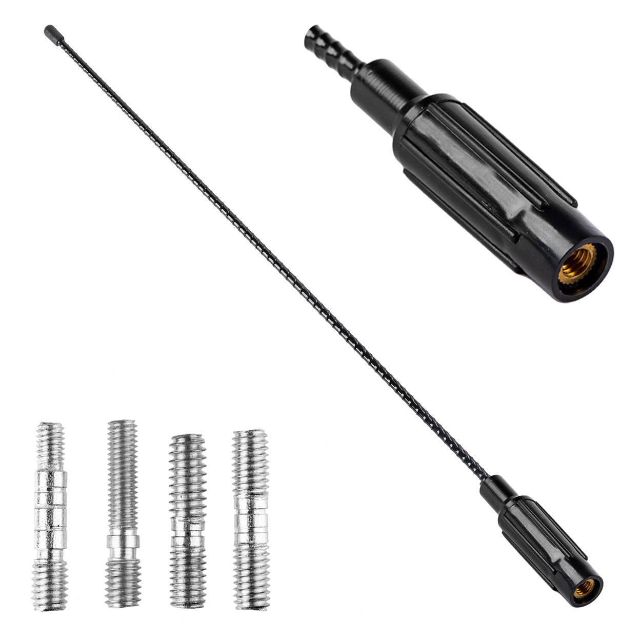 Antena samochodowa 41 cm z czterema adapterami