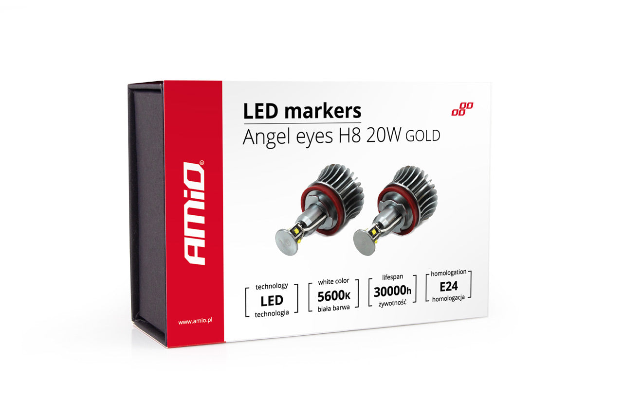 LED marker H8 20W GOLD do BMW
